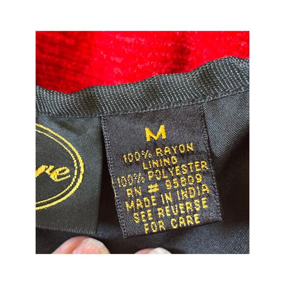 Allure patchwork Jacket, artisanal, ethnic, folksy, vintage inspired, holiday - Picture 6 of 6